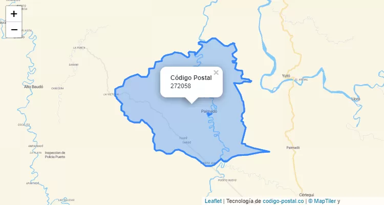 Código Postal 272058 en Colombia