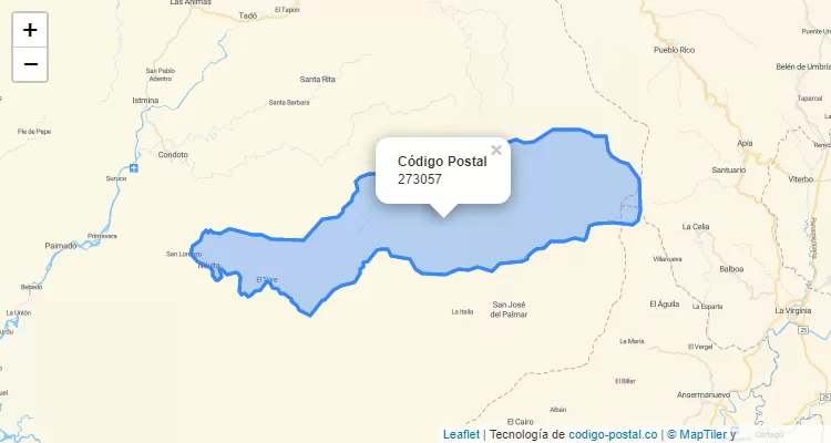 Código Postal 273057 en Colombia