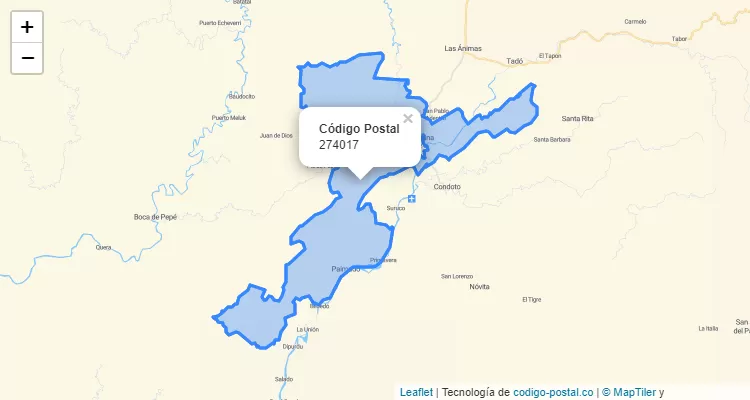 Código Postal 274017 en Colombia