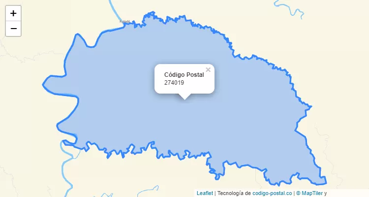 Código Postal 274019 en Colombia