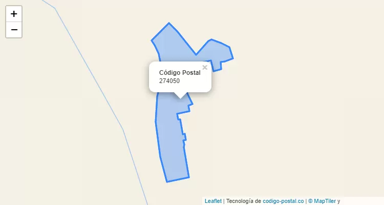 Código Postal 274050 en Colombia