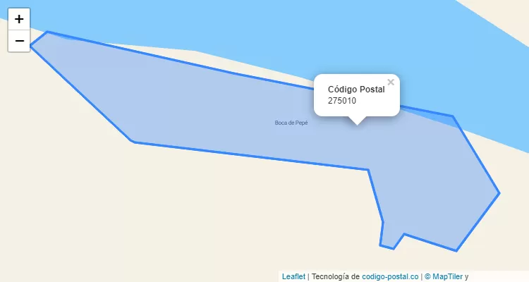275010 ZIP Code in Colombia