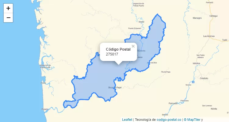 275017 ZIP Code in Colombia