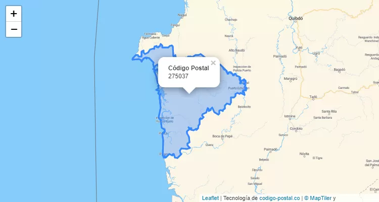 275037 ZIP Code in Colombia