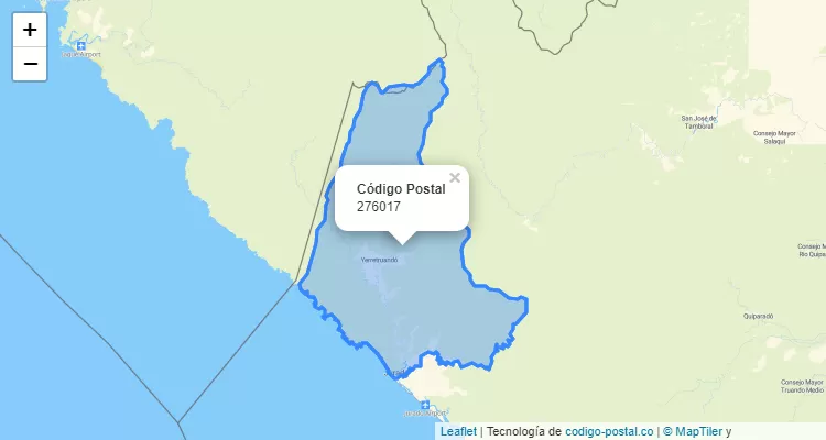 ZIP Code Neighborhood Punta Ardita, Jurado