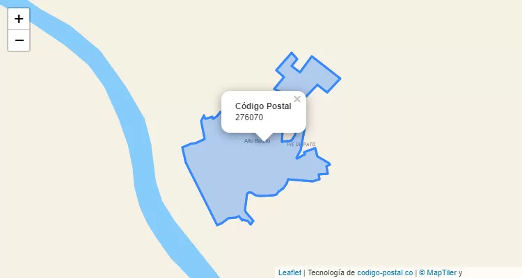 Código Postal 276070 en Colombia