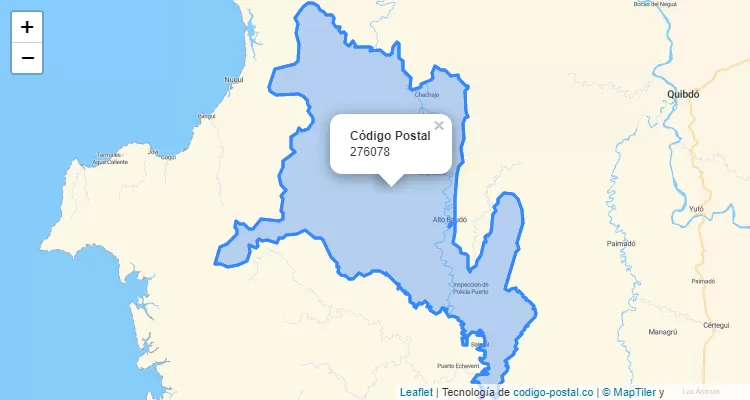 Código Postal 276078 en Colombia