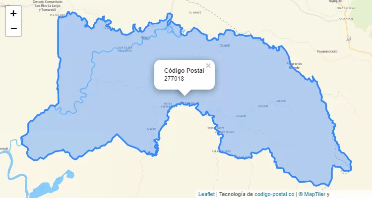 Código Postal 277018 en Colombia