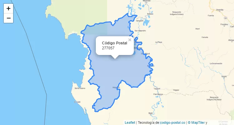 Código Postal 277057 en Colombia