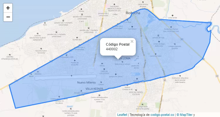 440002 ZIP Code in Colombia