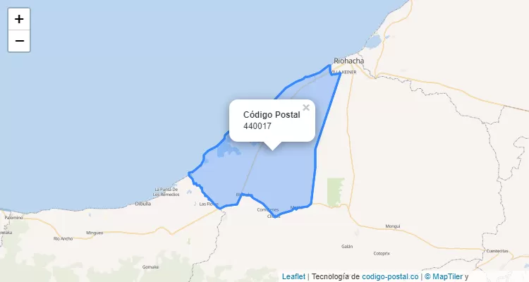 440017 ZIP Code in Colombia