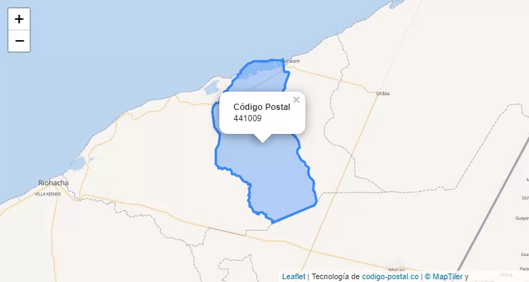 Código Postal 441009 en Colombia