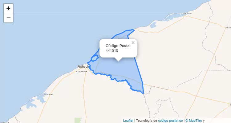 Código Postal 441018 en Colombia