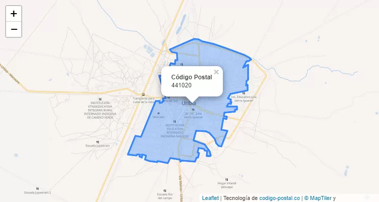 Código Postal 441020 en Colombia