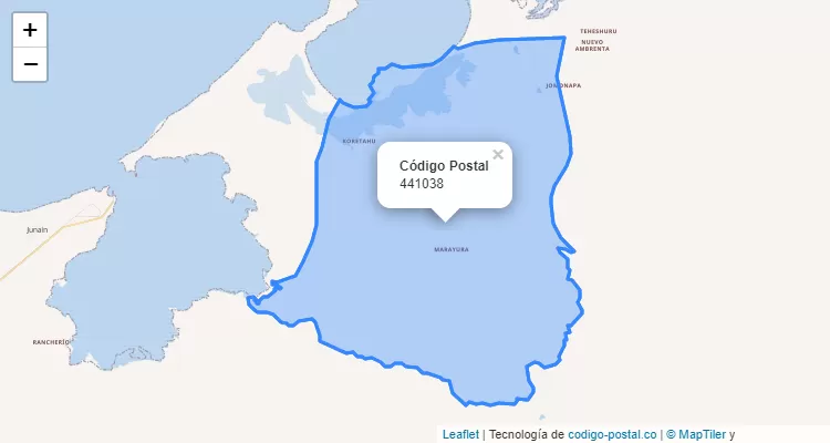 Código Postal 441038 en Colombia