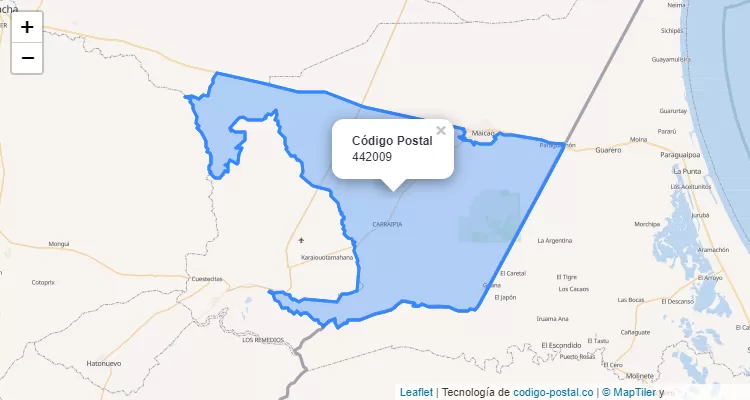 442009 ZIP Code in Colombia