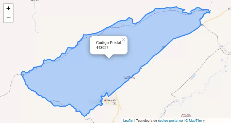 443027 ZIP Code in Colombia