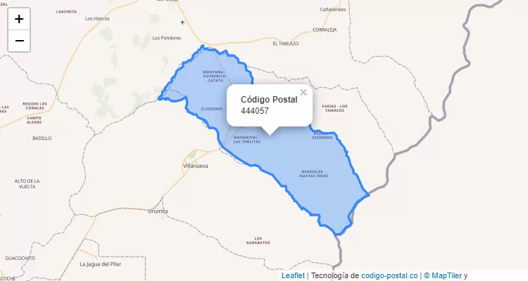 Código Postal Vereda Nolasco, El Molino