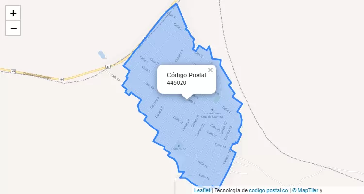 Código Postal 445020 en Colombia
