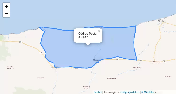 Código Postal 446017 en Colombia