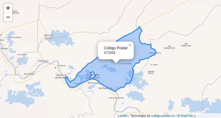 Código Postal 473008 en Colombia