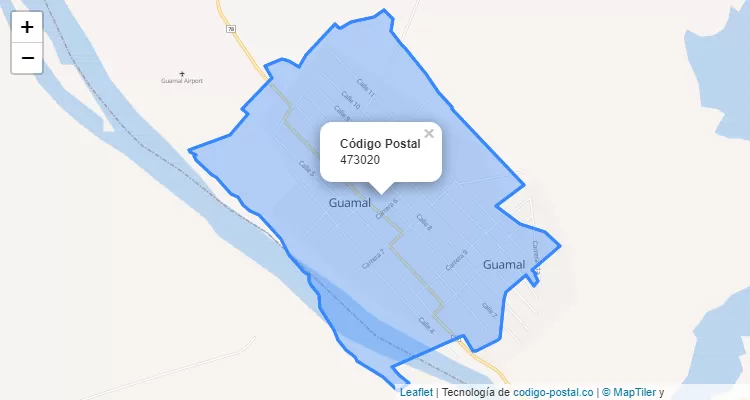473020 ZIP Code in Colombia