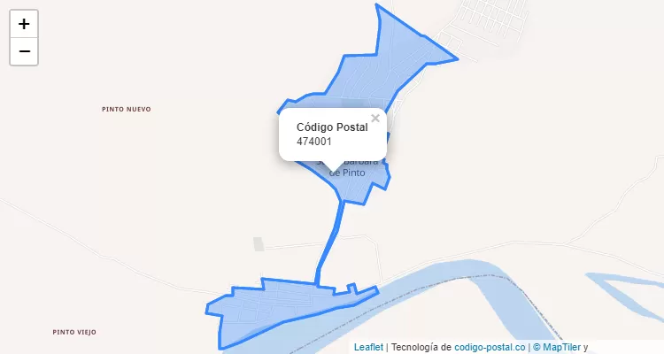 Código Postal 474001 en Colombia