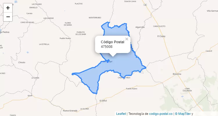 475008 ZIP Code in Colombia