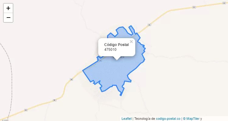 Código Postal 475010 en Colombia