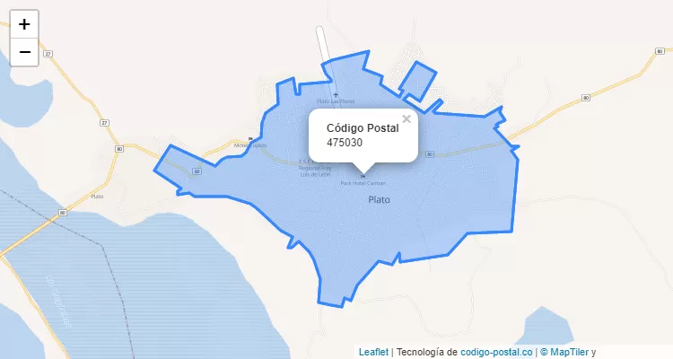 Código Postal 475030 en Colombia