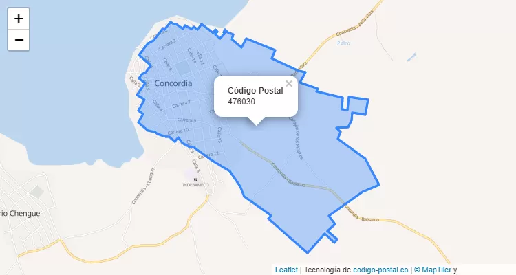Código Postal 476030 en Colombia