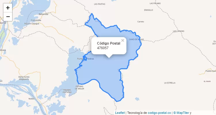Código Postal 476057 en Colombia