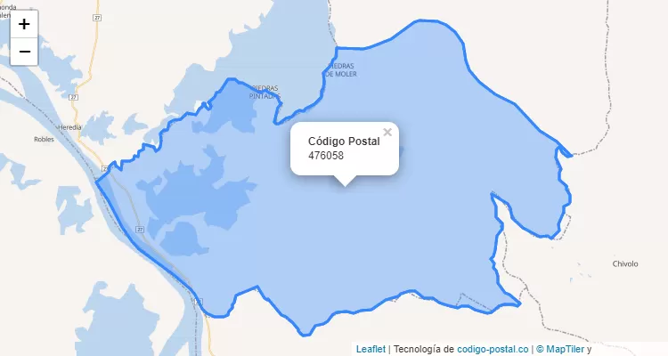 Código Postal 476058 en Colombia