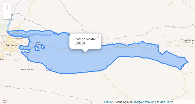 500008 ZIP Code in Colombia
