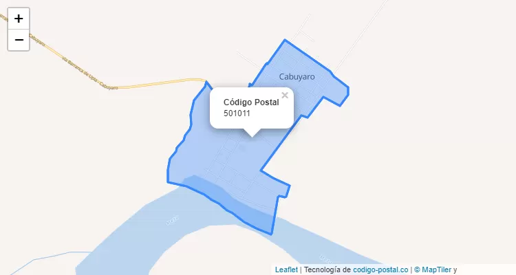 501011 ZIP Code in Colombia