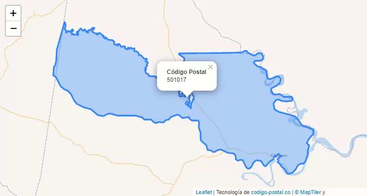 ZIP Code Neighborhood El Fical, Cabuyaro