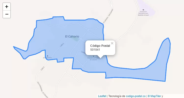 501041 ZIP Code in Colombia