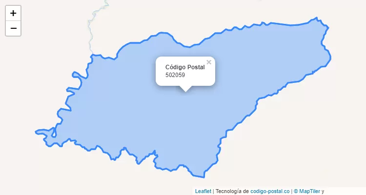 502059 ZIP Code in Colombia