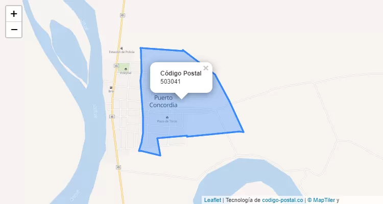 503041 ZIP Code in Colombia