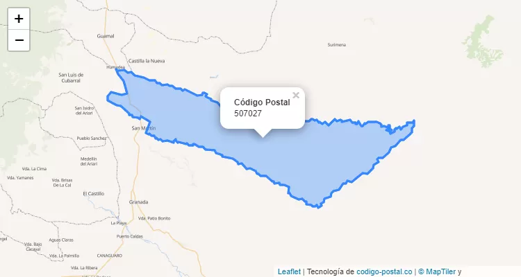 ZIP Code Neighborhood Humadea, San Martin