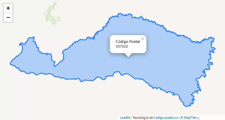 Código Postal 507028 en Colombia