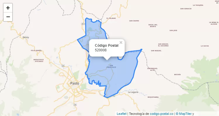 CEP Vereda Palmas Alto, Pasto