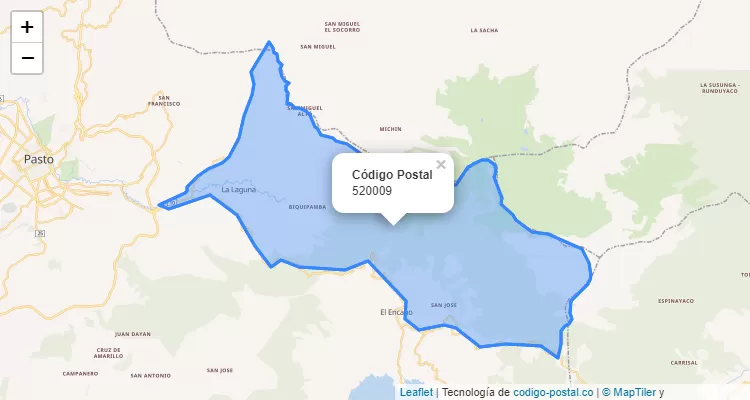 Código Postal 520009 en Colombia