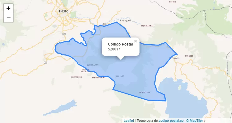 Código Postal 520017 en Colombia