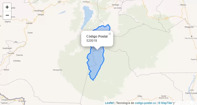 520019 ZIP Code in Colombia