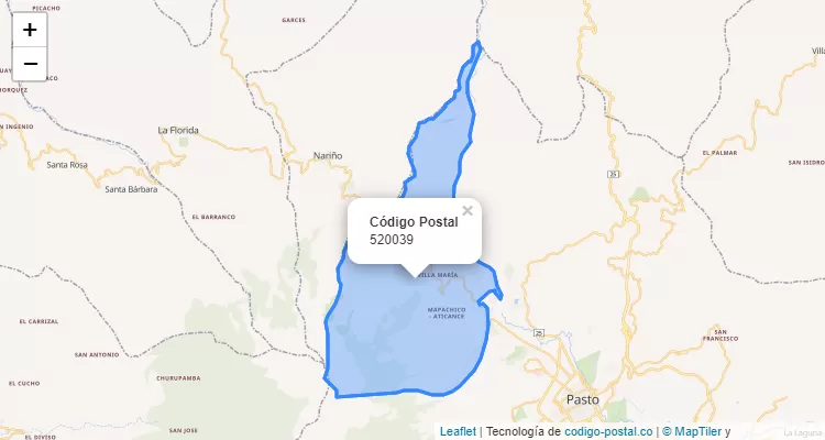ZIP Code Neighborhood Especial, Pasto