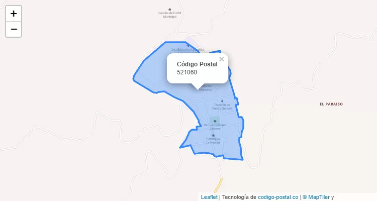 CEP Vereda Cabecera Municipal, Colón