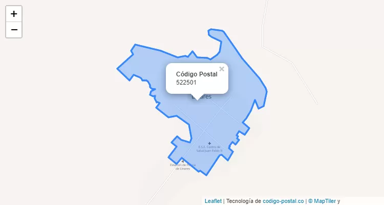 Código Postal 522501 en Colombia