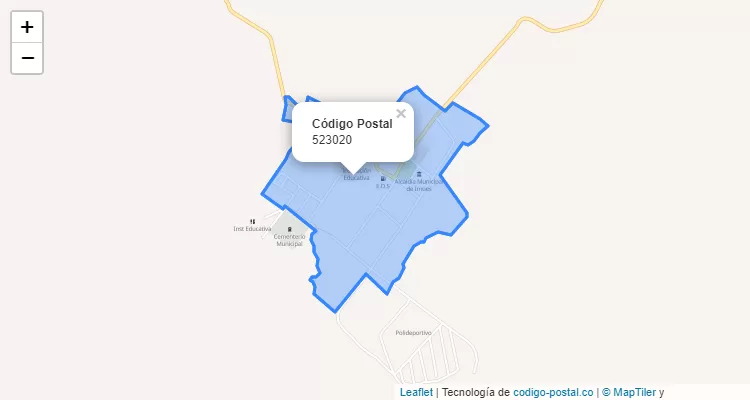 Código Postal 523020 en Colombia