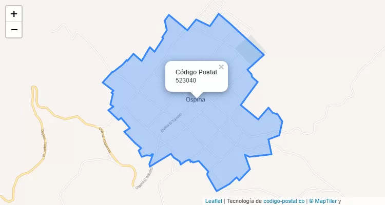 523040 ZIP Code in Colombia